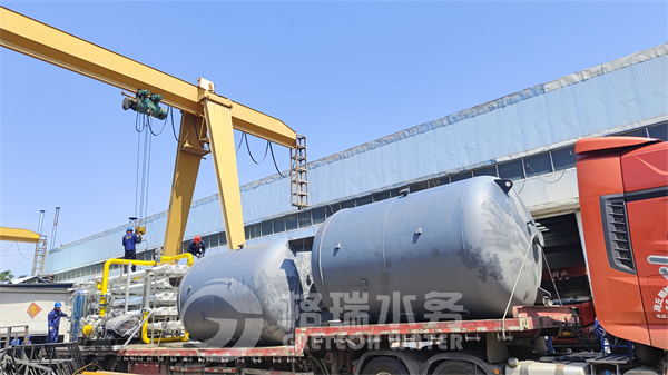 祝賀！廣西能源企業(yè)2*150T/H脫鹽水處理設(shè)備，五大車發(fā)貨！