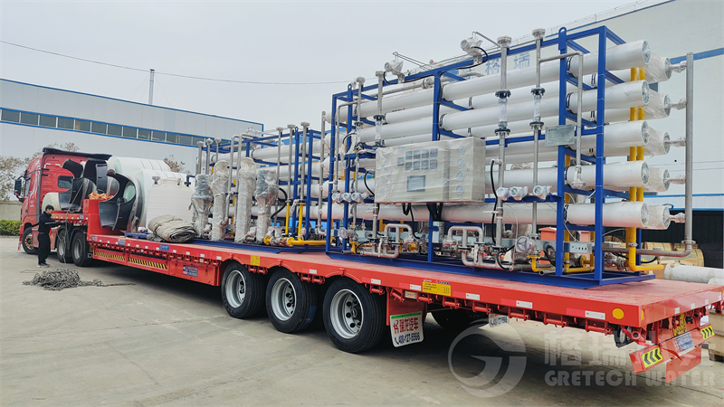 喜訊，又發(fā)貨啦！發(fā)貨廣東某鋼鐵企業(yè)2*10t/h除鹽水設(shè)備