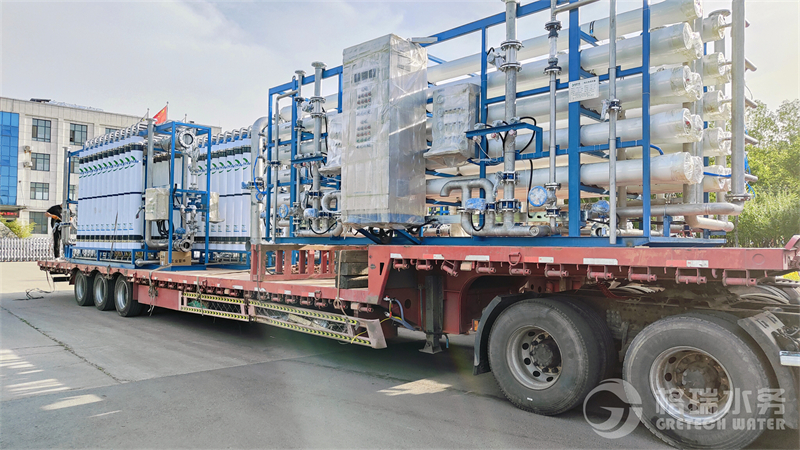 助力湖北某鋼鐵企業(yè)2*50t/h除鹽水改造項目一期設(shè)備，發(fā)往工程現(xiàn)場！